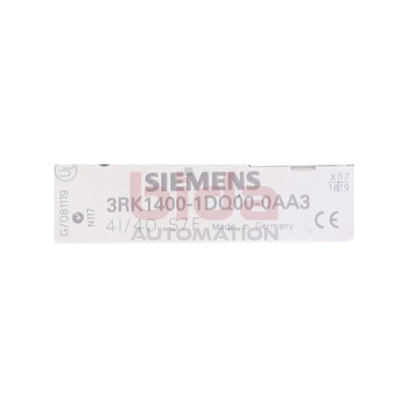 Siemens 3RK1400-1DQ00-0AA3 / 3RK1 400-1DQ00-0AA3 Kompaktmodul / Compact Module