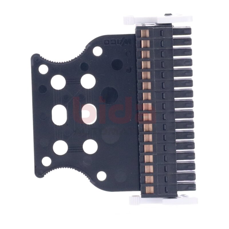 Wago 713-1116/037-9037/035-000 1-Leiter-Federleiste- 2-reihig / 1-conductor female connector- 2-row