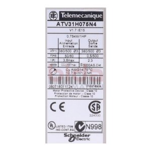 Telemecanique/Schneider ATV31H075N4 Frequenzumrichter /...