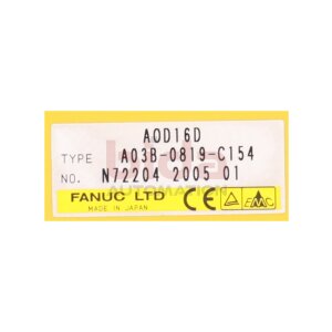 Fanuc A03B-0819-C154 Erweiterungsmodule / Extension...