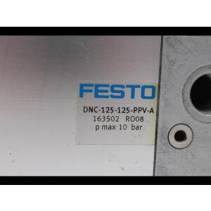 Festo 163502  DNC-125-125-PPV-A Phneumatik Zylinder...