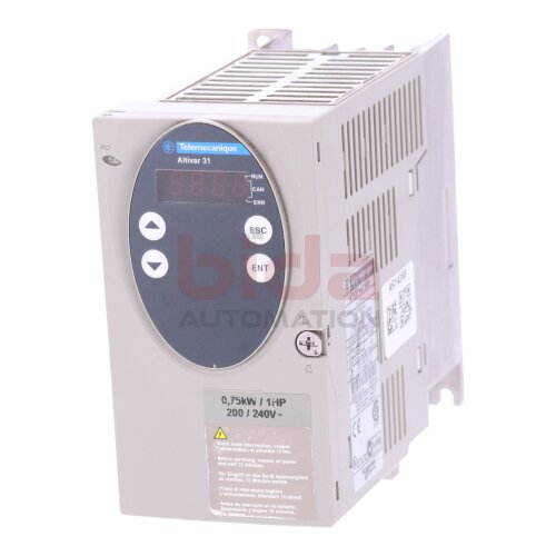 Telemecanique/Schneider ATV31H075M2 Frequenzumrichter / Frequency Converter 200-240V 0,75kW