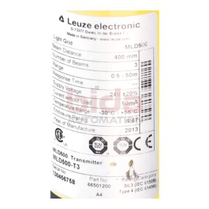 Leuze elctronic MLD500 Transmitter MLD500-T3...