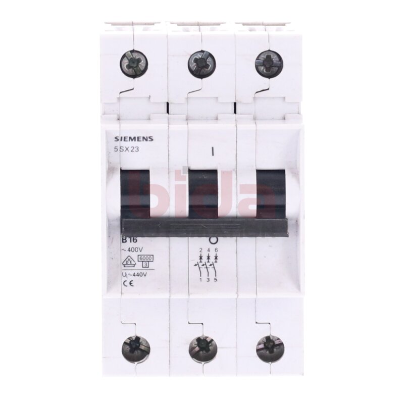 Siemens 5 SX23 B16 Leistungsschutzschalter / Circuit Breaker  480 VAC