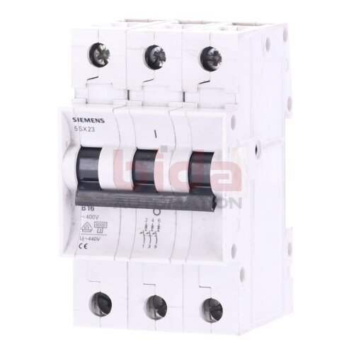 Siemens 5 SX23 B16 Leistungsschutzschalter / Circuit Breaker  480 VAC