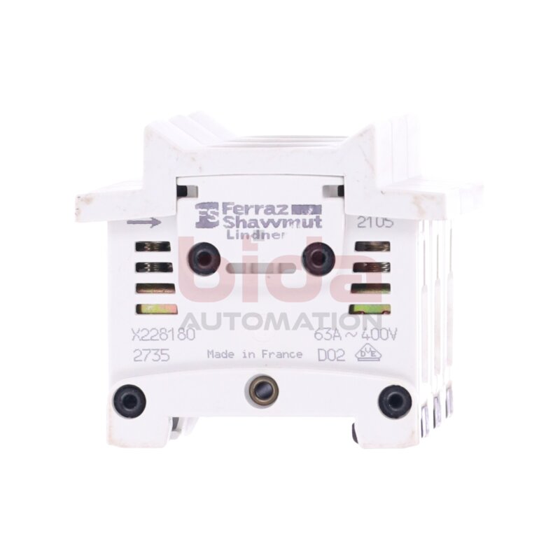 Ferraz Shawmut X228180 D02  Sicherung / Fuse 63A-400V