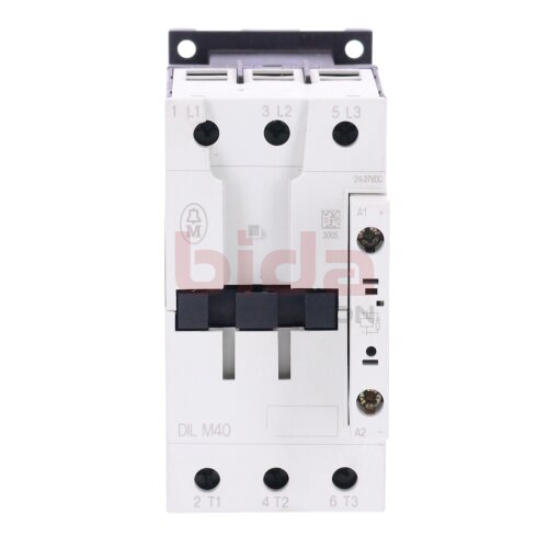 Moeller DIL M(C)40 (DIL M40) Leistungssch&uuml;tz / Power Contactor 400 VAC 8000V 50A