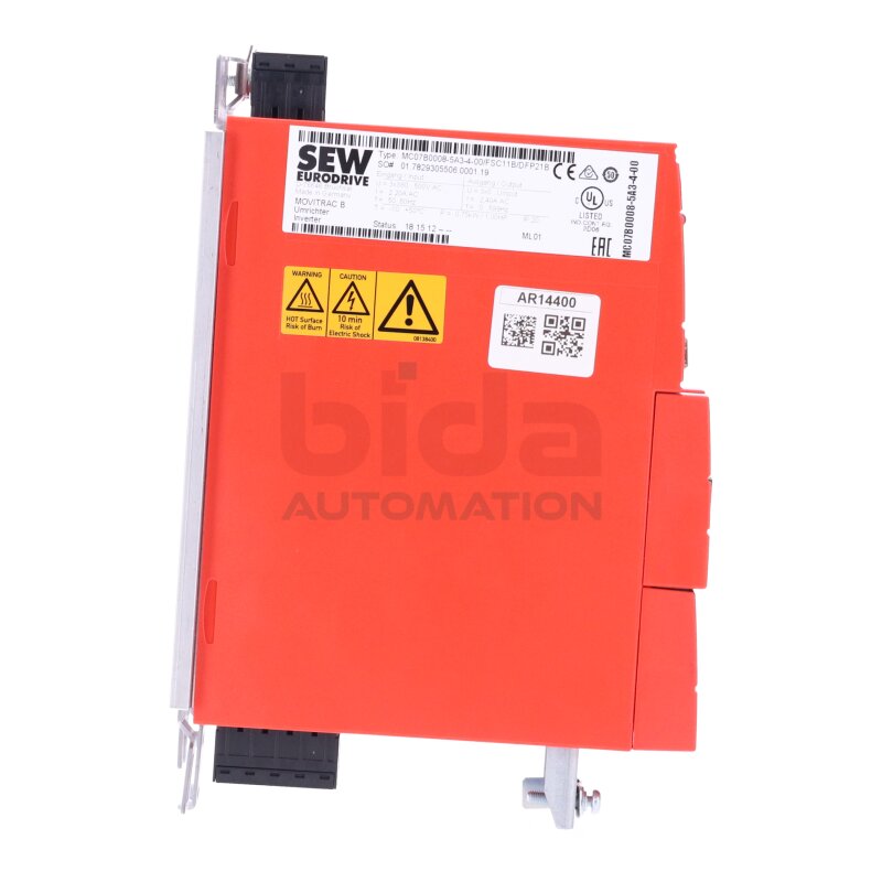 SEW MC07B0008-5A3-4-00/FSC11B/DFP21B Frequenzumrichter / Frequency Converter 3x380-500V