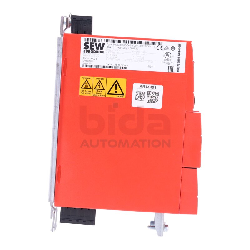 SEW MC07B0005-5A3-4-00/FSC11B/DFP21B Frequenzumrichter / Frequency Converter 3x380-500V