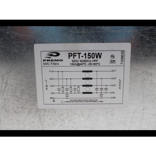 Premo PFT-150W EMC-Filter 520V 150A Filter Netzfilter Power Supply