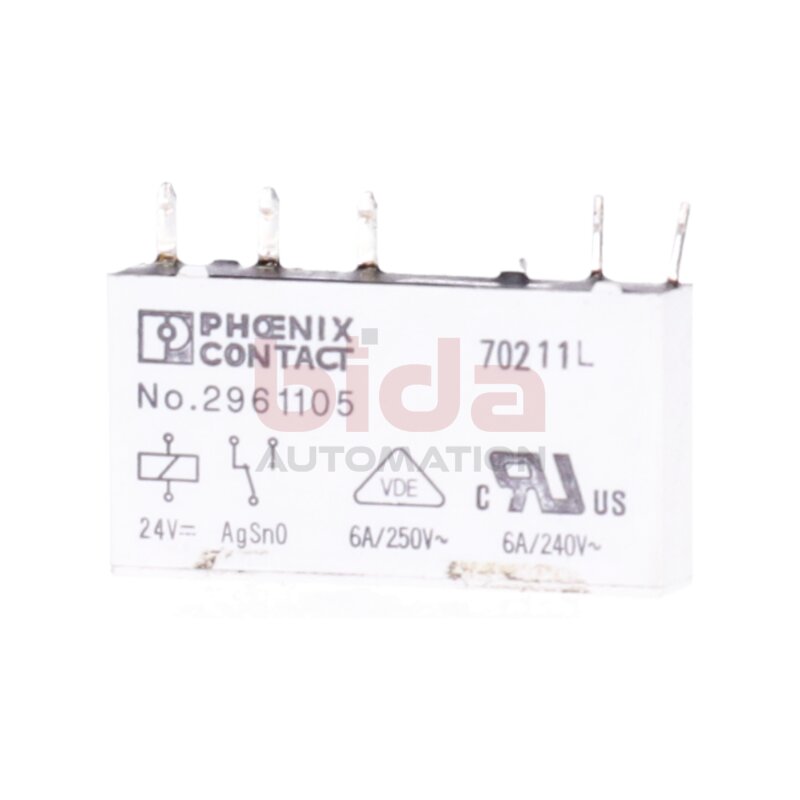 Phoenix Contact 2961105 Printrelais / Printrelays 250V 6A 24V