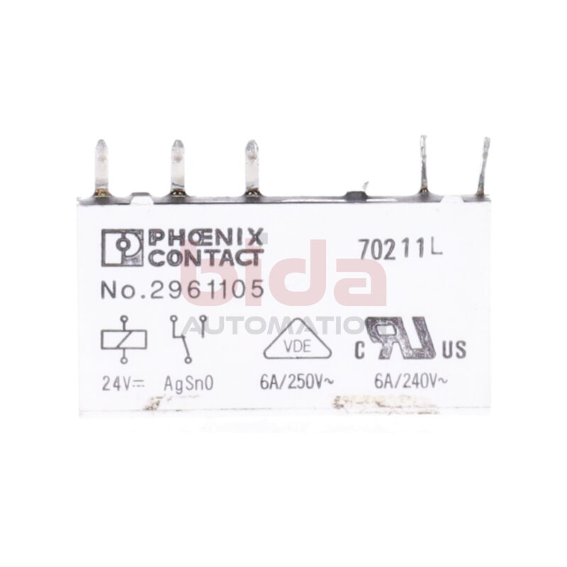 Phoenix Contact 2961105 Printrelais / Printrelays 250V 6A 24V