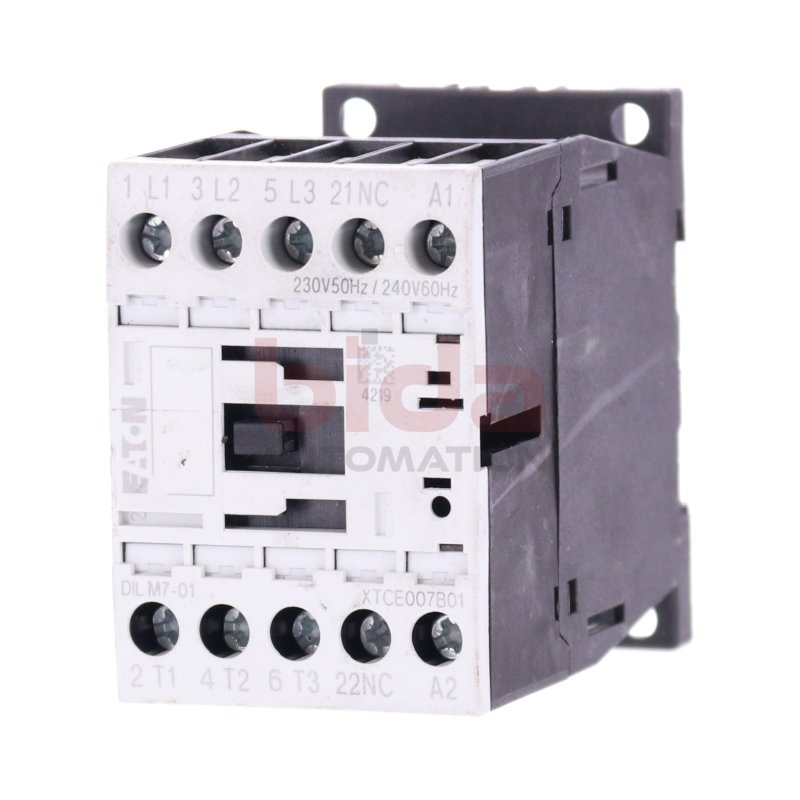 Eaton DIL M7-01 (XTCE007B01) Leistungssch&uuml;tz / Power Contactor 250VDC 20A