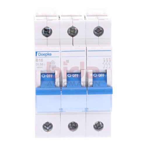 Doepke DLS6 i B16 400V Leitungsschutzschalter / Circuit Breaker