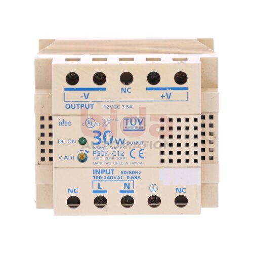 Idec PS5R-C12 Stromversorgung / Power Supply 12VDC 2,5A 30W 100-240VAC 0,68A