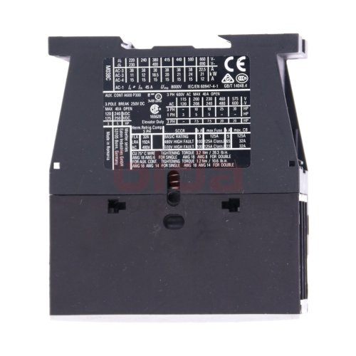 Eaton DIL M38-01 XTCE038C01 Leistungssch&uuml;tz / Power Contactor 230V