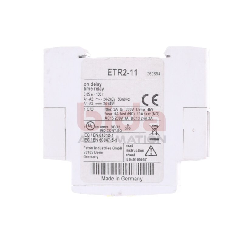 Eaton ETR2-11 Zeitrelais / Time Relay 24-240V