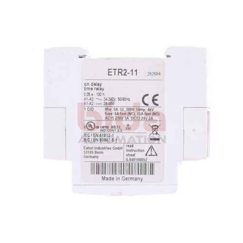 Eaton ETR2-11 Zeitrelais / Time Relay 24-240V