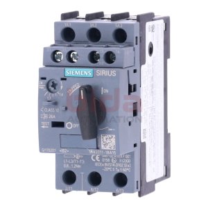 Siemens 3RV2011-1BA15 Leistungsschalter / Circuit Breaker...