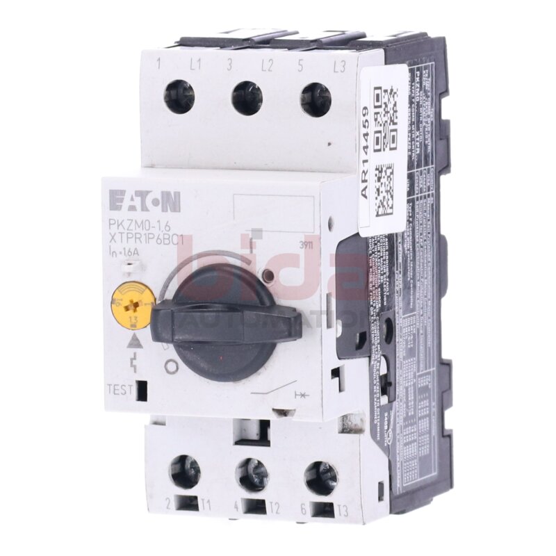 Eaton PKZM0-1.6 XTPR1P6BC1 Motorschutzschalter / Motor Protection Switch