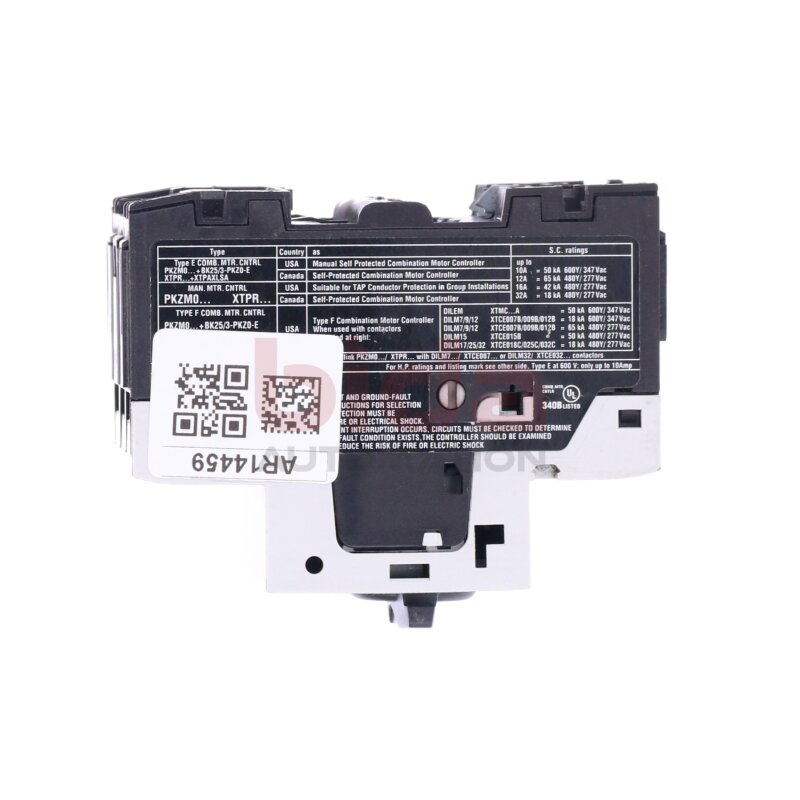 Eaton PKZM0-1.6 XTPR1P6BC1 Motorschutzschalter / Motor Protection Switch