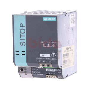 Siemens 6EP1334-3BA00 / 6EP1 334-3BA00 Stromversorgung /...