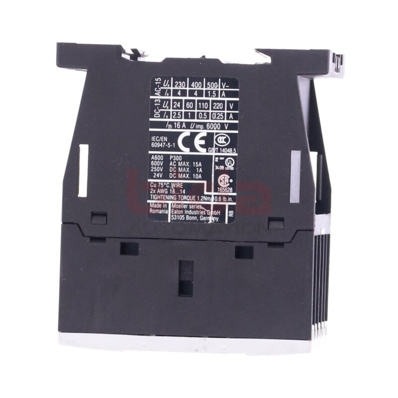 Eaton DIL A-40 XTRE10B40 Hilfssch&uuml;tz / Auxiliary Contactor 230-240V