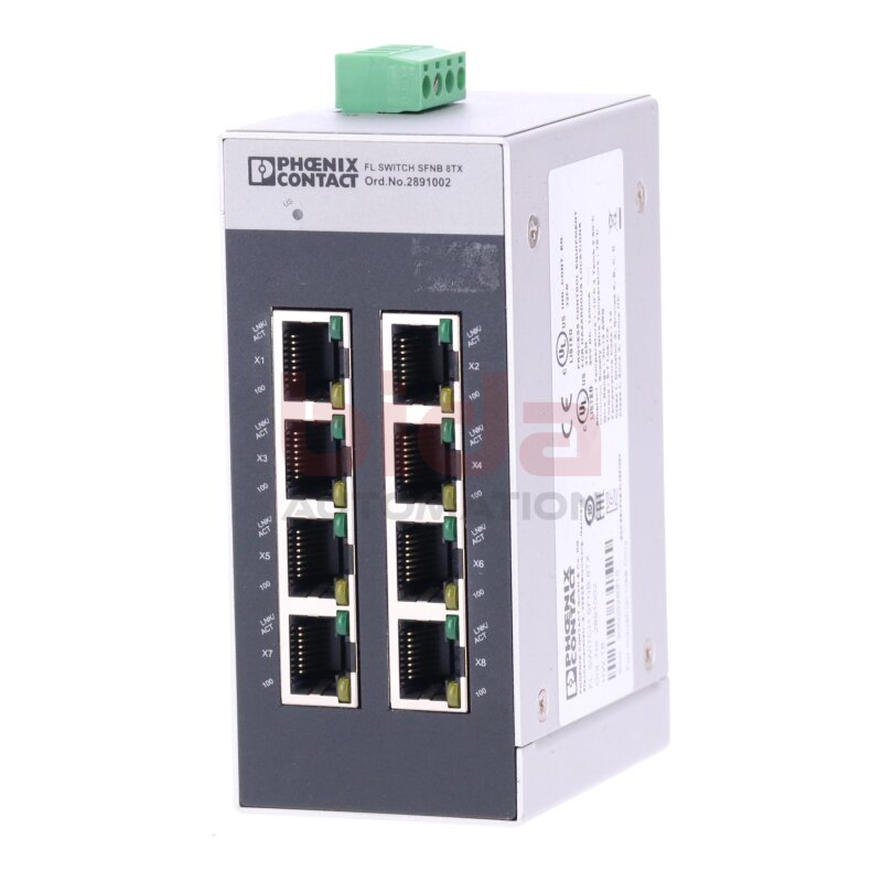 Phoenix Contact FL SWITCH SFNB 8TX (2891002) Ethernet -Switch  24V 140mA
