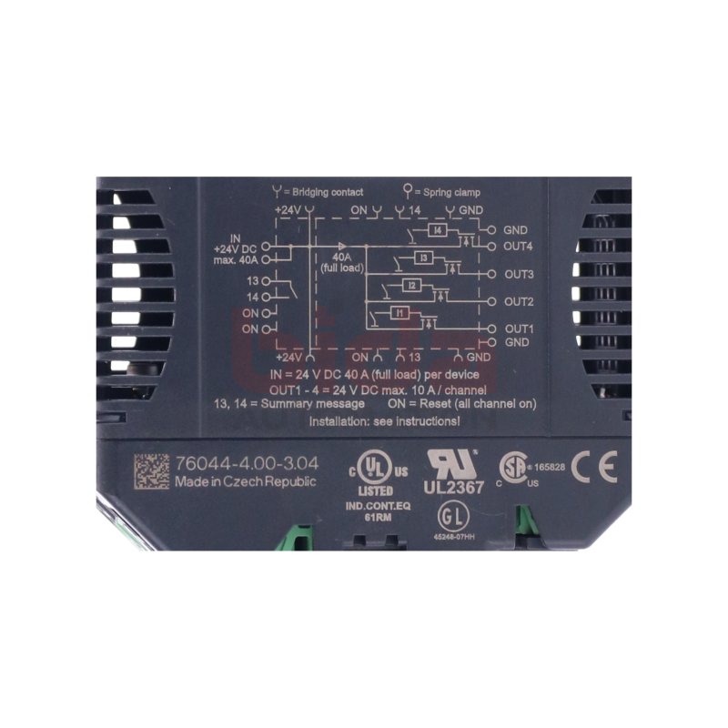 Murr elektronik MICO 4.10 (9000-41034-0401000) Lastkreis&uuml;berwachung / Load circuit monitoring 24VDC 40A