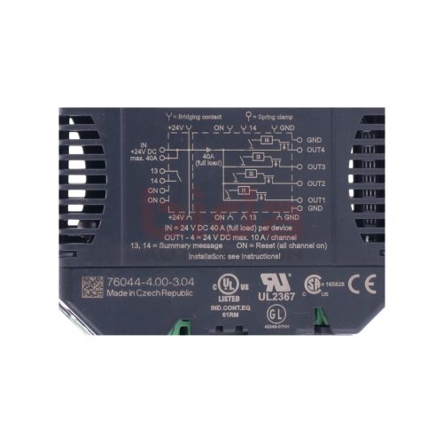 Murr elektronik MICO 4.10 (9000-41034-0401000) Lastkreis&uuml;berwachung / Load circuit monitoring 24VDC 40A