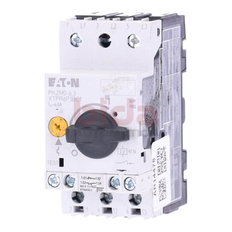 Eaton PKZM0-6.3 XTPR6P3BC1 Motorschutzschalter / Motor Protection Switch 600VAC