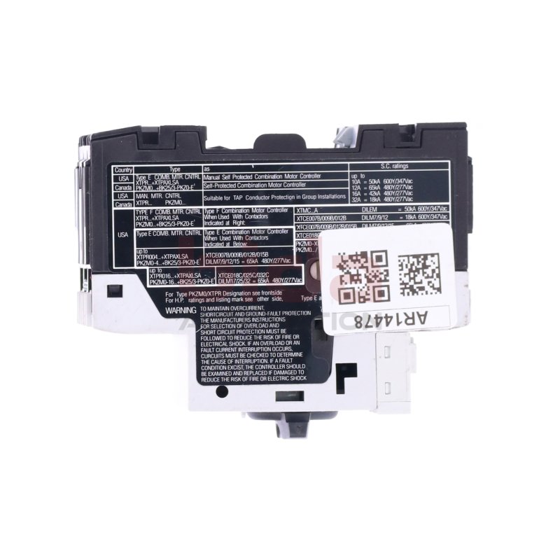 Eaton PKZM0-6.3 XTPR6P3BC1 Motorschutzschalter / Motor Protection Switch 600VAC