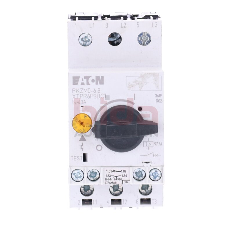 Eaton PKZM0-6.3 XTPR6P3BC1 Motorschutzschalter / Motor Protection Switch 600VAC