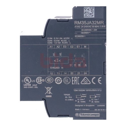 Schneider RM35JA32MR &Uuml;berwachungsrelais / monitoring relay 24-240VAC 1,5W