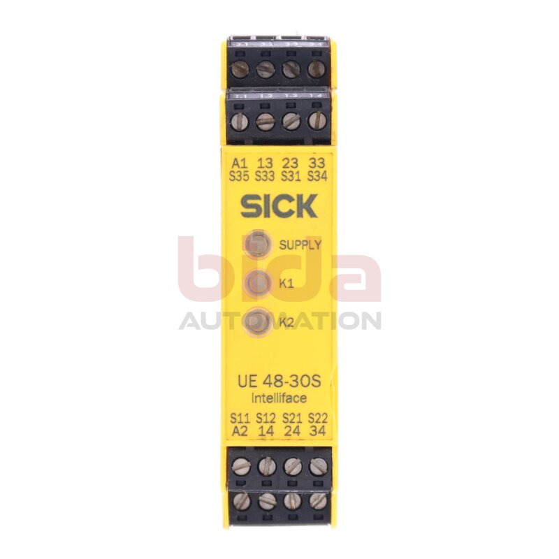 Sick UE48-30S3D2 (6025097) Sicherheitsrelais / Safety Relay 24V