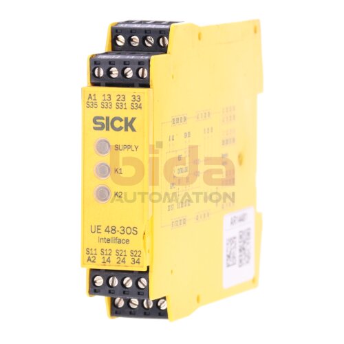 Sick UE48-30S3D2 (6025097) Sicherheitsrelais / Safety Relay 24V