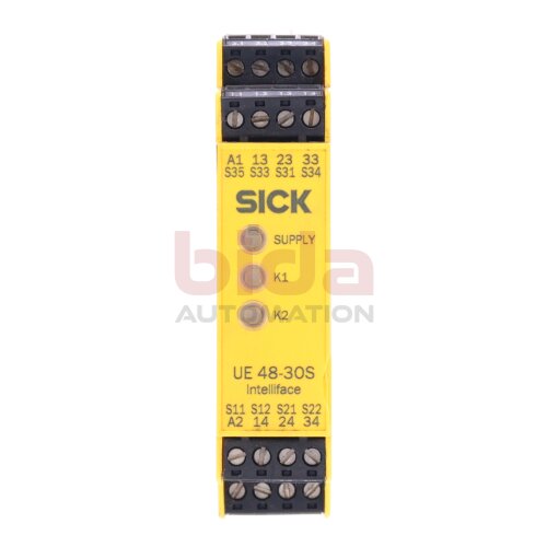 Sick UE48-30S3D2 (6025097) Sicherheitsrelais / Safety Relay 24V