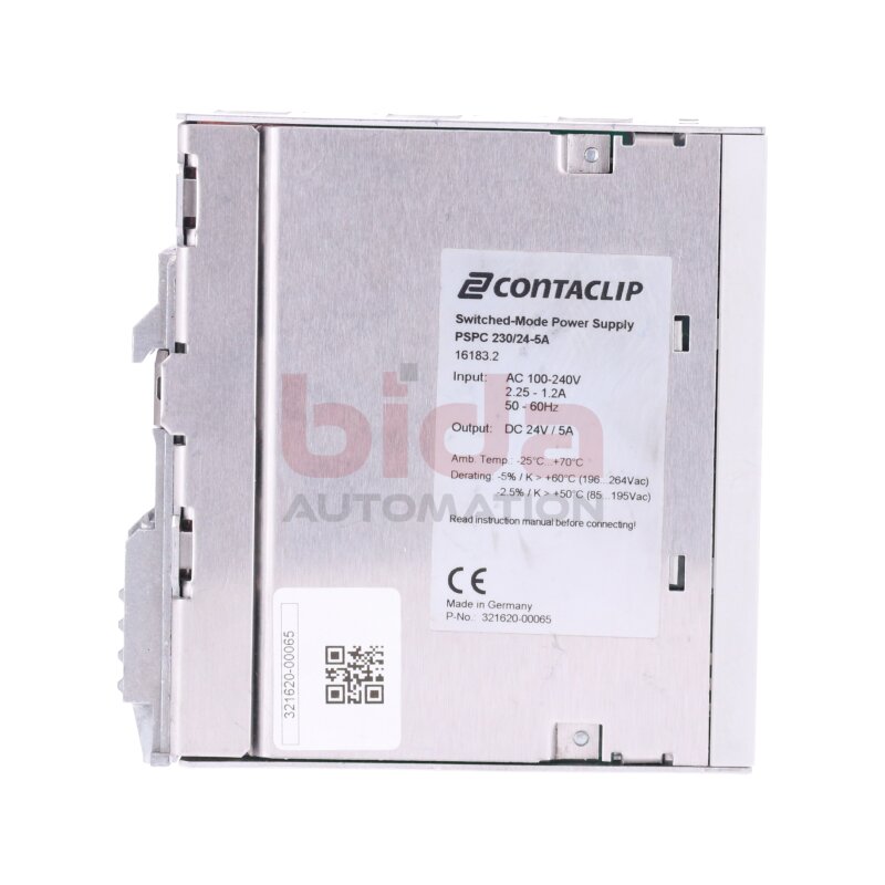 Contaclip PSPC 230/24-5A Stromversorgung / Power Supply 100-240V 2,25-1,2A