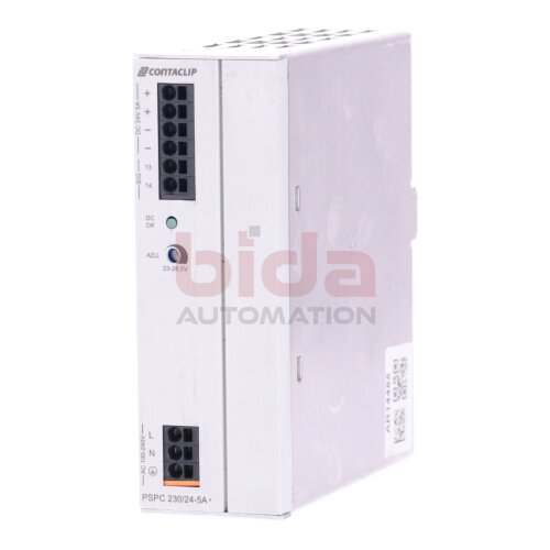 Contaclip PSPC 230/24-5A Stromversorgung / Power Supply 100-240V 2,25-1,2A