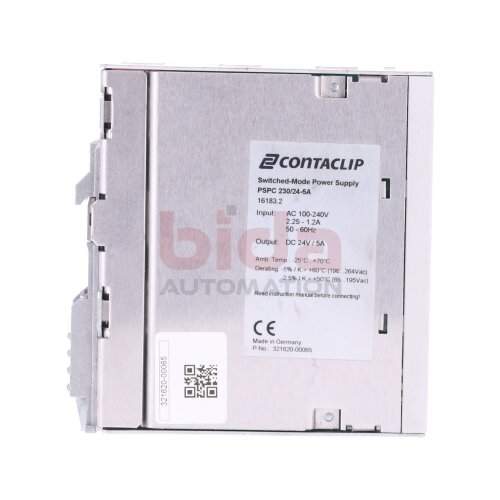 Contaclip PSPC 230/24-5A Stromversorgung / Power Supply 100-240V 2,25-1,2A