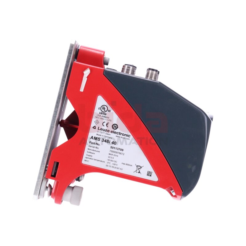 Leuze electronic AMS 348i 40 (50113709) Abstandsensor / Distance sensor 18-30VDC 800mA