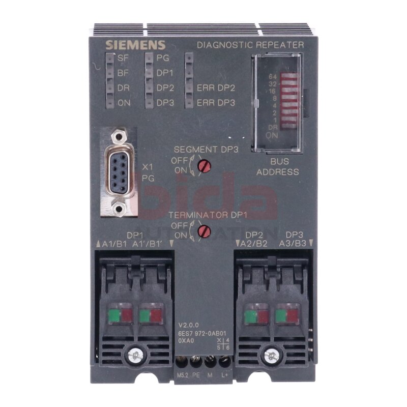 Siemens 6ES7972-0AB01-0XA0 / 6ES7 972-0AB01-0XA0 Diagnose-Repeater