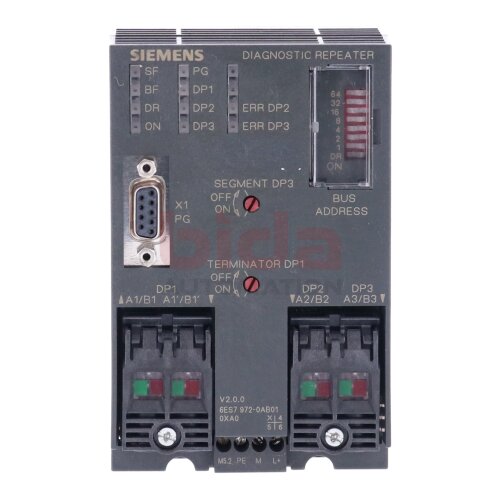 Siemens 6ES7972-0AB01-0XA0 / 6ES7 972-0AB01-0XA0 Diagnose-Repeater