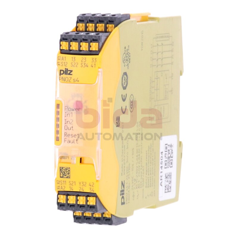 Pilz PNOZ s4 C 24VDC 3n/o 1n/c (751104) Sicherheitsrelais / Safety Relay 24VDC