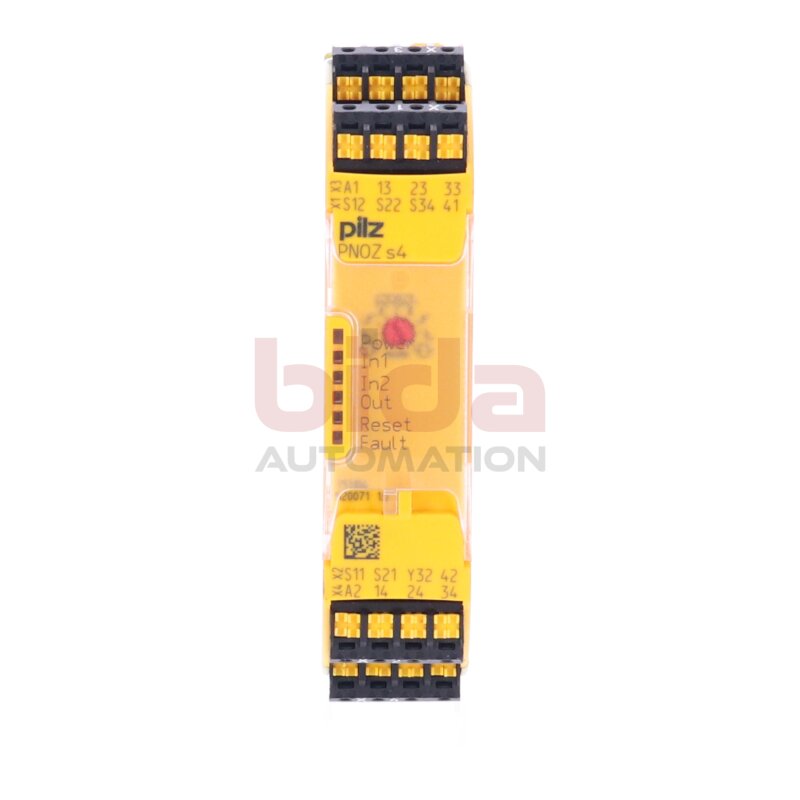 Pilz PNOZ s4 C 24VDC 3n/o 1n/c (751104) Sicherheitsrelais / Safety Relay 24VDC
