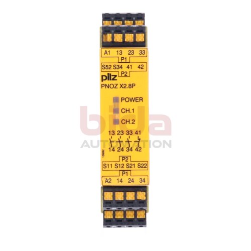 Pilz PNOZ X2.8P C 24-240VAC/DC 3n/o 1n/c (787302) Sicherheitsrelais / Safety Relay 24-240VAC/DC 2,0W