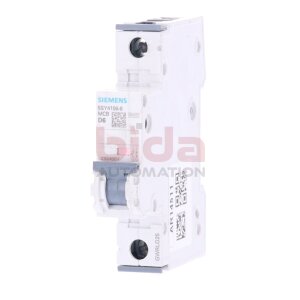 Siemens 5SY4106-8 / 5SY4 106-8 MCB D6...