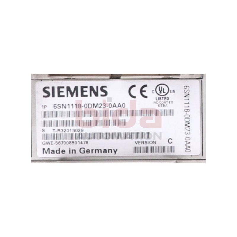 Siemens 6SN1118-0DM23-0AA0 Regelungseinschub / Control Module