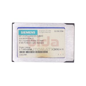 Siemens 6FC5250-6AX30-5AH0 / 6FC5 250-6AX30-5AH0...