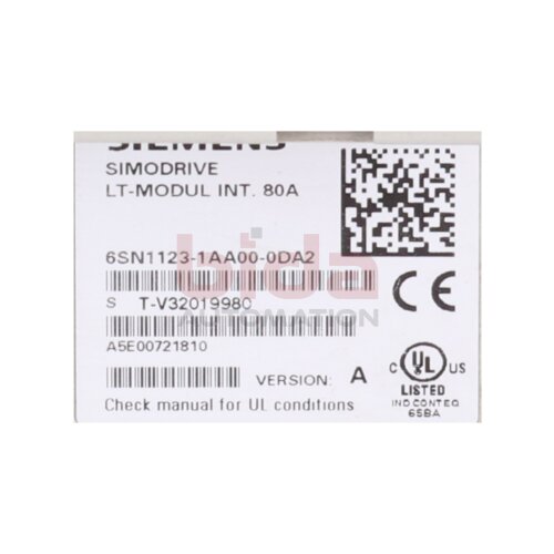 Siemens 6SN1123-1AA00-0DA2 Leistungsmodul / Power Module 80A